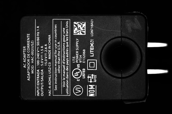 充電器頭字符檢測